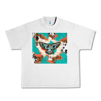 Lunar Rock freebird with leopard and cowhide pattern Urban Heavy Tee - TumblerDesignByShophia
