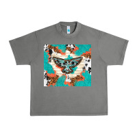 Tornado freebird with leopard and cowhide pattern Urban Heavy Tee - TumblerDesignByShophia