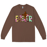 Chestnut Easter crown of thorns Easter Day Long Sleeve Tee - HowdyJamesFarm