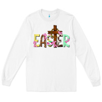 White Easter crown of thorns Easter Day Long Sleeve Tee - HowdyJamesFarm