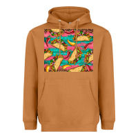 Meerkat mexican taco paper glitter leopard wooden Heavyweight Hoodie - Artiststas