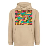 Mushroom mexican taco paper glitter leopard wooden Heavyweight Hoodie - Artiststas