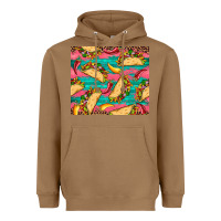 Toasted Coconut mexican taco paper glitter leopard wooden Heavyweight Hoodie - Artiststas