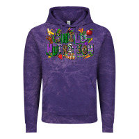 Cloud Purple child nutrition mardi gras cowgirl Vintage Hoodie - CowGirlArtShop