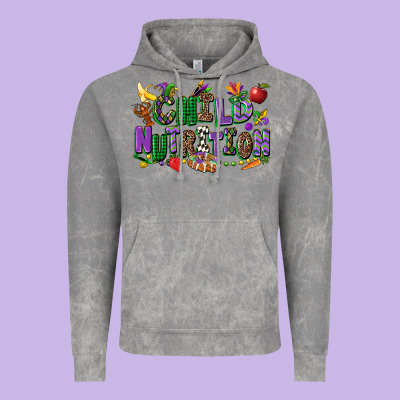 Child Nutrition Mardi Gras Cowgirl Vintage Hoodie Designed By Cowgirlartshop