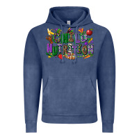Vintage Denim child nutrition mardi gras cowgirl Vintage Hoodie - CowGirlArtShop