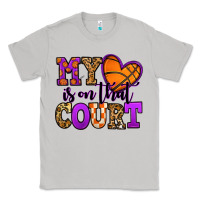 Moon Dust my heart is on that court basketball Classic Tee - Jasminsmagicworld