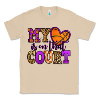 Mushroom my heart is on that court basketball Classic Tee - Jasminsmagicworld