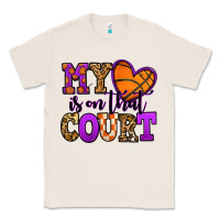 Natural my heart is on that court basketball Classic Tee - Jasminsmagicworld