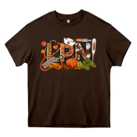 Chocolate Brown Fall LPN Licensed Practical Nurse Heavy Core Tee - LillyAllenDesigns