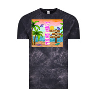 Cloud Black feeling beachy Vintage Tee - TumblerDesignByShophia