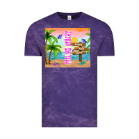 Cloud Purple feeling beachy Vintage Tee - TumblerDesignByShophia