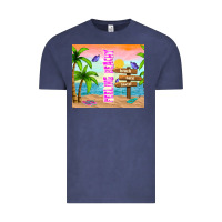 Vintage Denim feeling beachy Vintage Tee - TumblerDesignByShophia