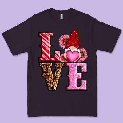 Love Valentines Day Gnomes Premium Tee Designed By Ranaportraitstore