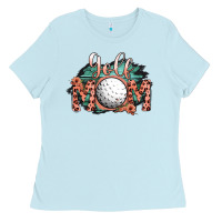 Baby Blue Golf Mom Ladies Tee - Bettercallsaul