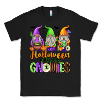 Black Halloween with My Gnomes Classic Tee - texasbilliewilder