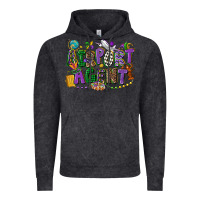 Vintage Black airport agent mardi gras Vintage Hoodie - CowGirlArtShop