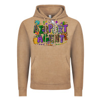 Vintage Coffee airport agent mardi gras Vintage Hoodie - CowGirlArtShop