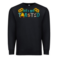 Black let's get toasted Premium Sweatshirt - Artiststas