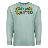 Seafoam let's get toasted Premium Sweatshirt - Artiststas