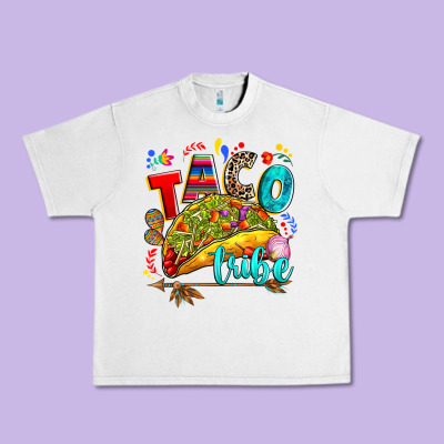 Taco Tribe Urban Heavy Tee Designed By Ranaportraitstore