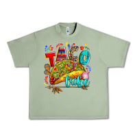 Oil Green taco tribe Urban Heavy Tee - RanaPortraitStore
