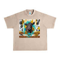 French Oak black angus Urban Heavy Tee - TumblerDesignByShophia