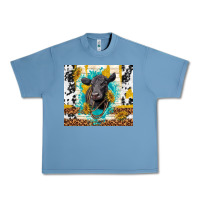 Pebble Blue black angus Urban Heavy Tee - TumblerDesignByShophia
