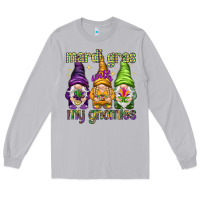 Moon Dust Mardi Gras with my gnomies Long Sleeve Tee - HowdyJamesFarm