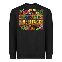 Black hispanic heritage tumbler Heavyweight Sweatshirt - BundleAndBundleShop