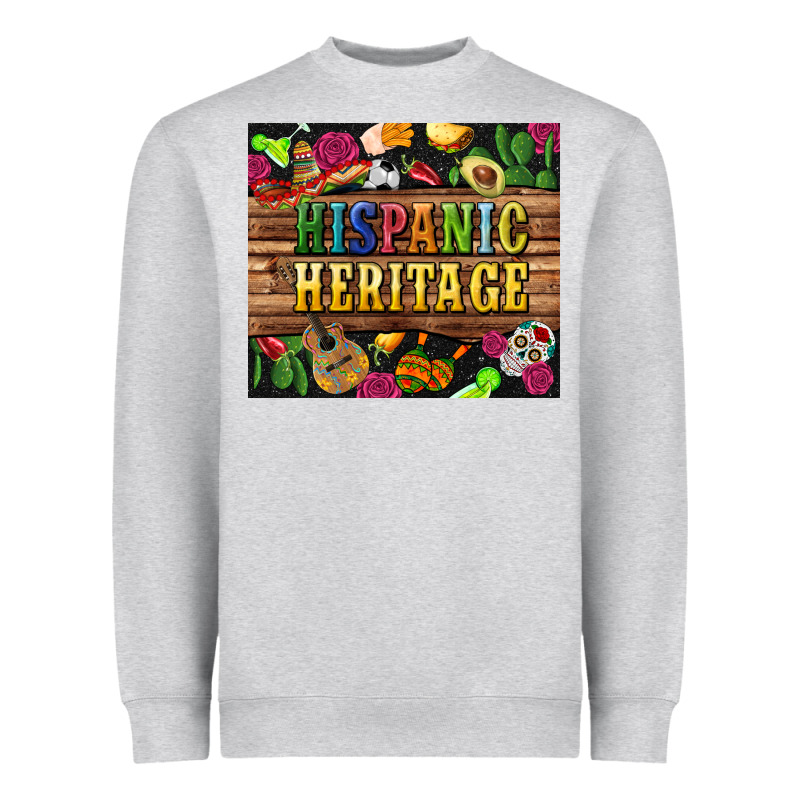 Hispanic Heritage Tumbler Heavyweight Sweatshirt by BundleAndBundleShop | Teevron