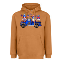 Meerkat american flag gnomes truck Heavyweight Hoodie - Artiststas