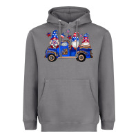 Storm american flag gnomes truck Heavyweight Hoodie - Artiststas