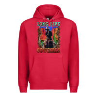 Cardinal long live cowgirls Premium Hoodie - FaDigitalArtStudio