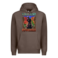 Coffee long live cowgirls Premium Hoodie - FaDigitalArtStudio