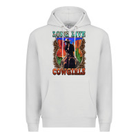 Dove Grey long live cowgirls Premium Hoodie - FaDigitalArtStudio