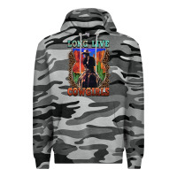 Slate Camo long live cowgirls Premium Hoodie - FaDigitalArtStudio