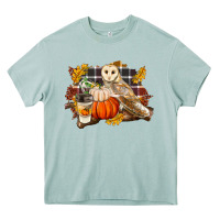Arona Fall Barn Owl Heavy Core Tee - LillyAllenDesigns