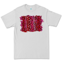 Dove Grey pink leopard background Premium Tee - RanaPortraitStore