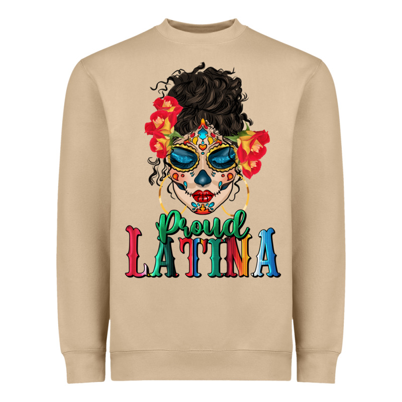 Proud Latina Heavyweight Sweatshirt by BundleAndBundleShop | Teevron