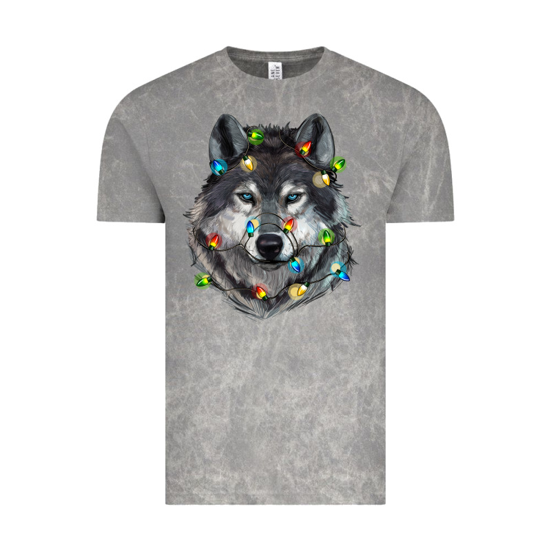 Christmas With Wolf Vintage Tee by RanaPortraitStore | Teevron