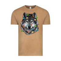 Vintage Camel Christmas with wolf Vintage Tee - RanaPortraitStore
