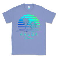 Vintage Aruba Beach Tropical Vibes Vacation Souvenir Gift Classic Tee | Teevron