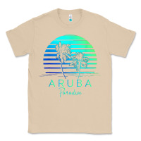 Mushroom Vintage Aruba Beach Tropical Vibes Vacation Souvenir Gift Classic Tee - minhPixels