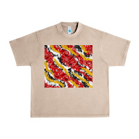 French Oak bandana and cowhide pattern Urban Heavy Tee - TumblerDesignByShophia