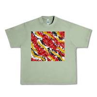 Oil Green bandana and cowhide pattern Urban Heavy Tee - TumblerDesignByShophia