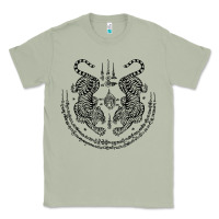 Matcha sak yant thai tattoo twin tiger muay magical thailand gifts t shirt Classic Tee - minhPixels