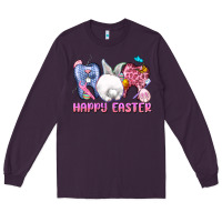 Plum Happy Easter Dental Easter Day Long Sleeve Tee - CowGirlArtShop