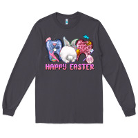 Smoke Happy Easter Dental Easter Day Long Sleeve Tee - CowGirlArtShop
