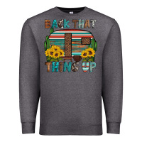 Charcoal Heather back that thing up Premium Sweatshirt - Artiststas
